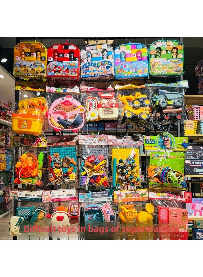 Children Play House Educational Toys Simulation Kitchen Refrigerator Shopping Cart Stall Toys Bags Stall Supply-Color:Animal Park - Image 2