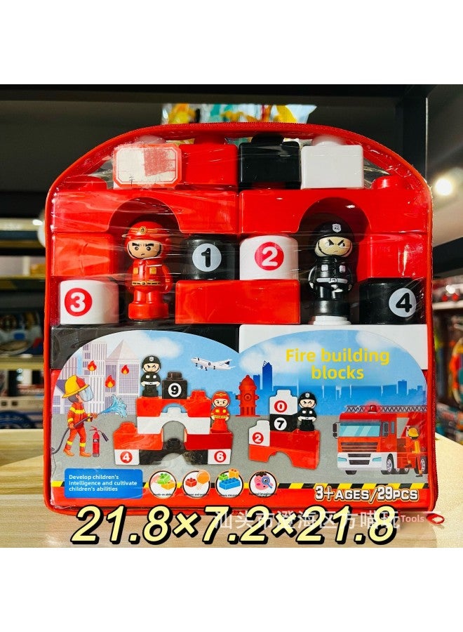 Children Play House Educational Toys Simulation Kitchen Refrigerator Shopping Cart Stall Toys Bags Stall Supply-Color:Animal Park - Image 4