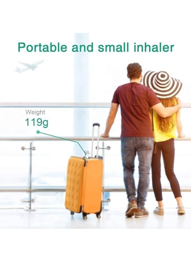OMAKSS - Handheld Mesh Nebulizer Automatic Inhalators for Adults and Children Mini Ultrasonic Humidifier for Home and Travel Use Mesh Inhalators with Masks and Mouthpieces - Image 1