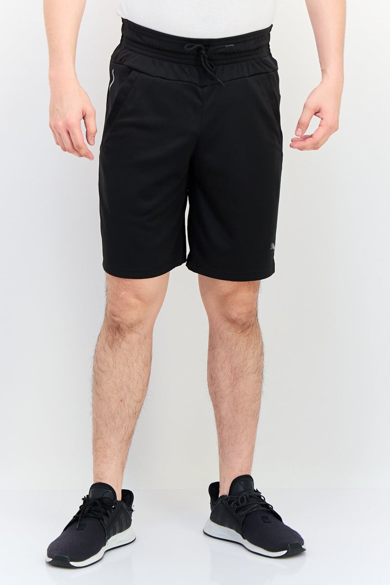 PUMA Men Regular Fit 9 Inseam Training Shorts, Black - Image 1