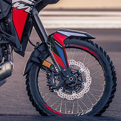 labelbike - 3D Stickers Mudguard Side protections Compatible with Motorcycle Honda Africa Twin 1100 2022 - Image 1