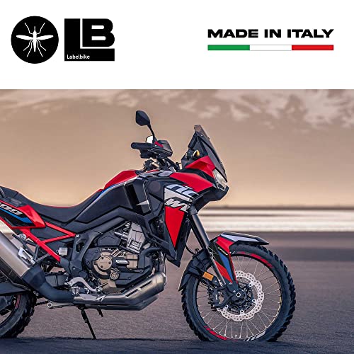 labelbike - 3D Stickers Mudguard Side protections Compatible with Motorcycle Honda Africa Twin 1100 2022 - Image 3