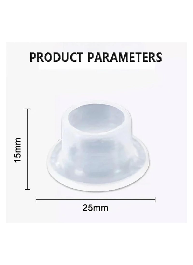 Flexible Silicone O-Rings Seals Leak Proof Teflon Replacement O-Rings for Faucets and Threaded Connectors, Heavy Duty Seals and Silicone Gaskets for Various Plumbing Fittings