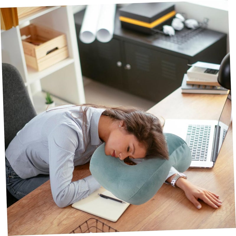Ciieeo Memory Foam Nap Pillow Travel Pillow Airplane Soft for Office Desk Nap for - Image 4