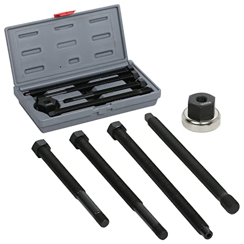 ARES 15087 – Long Reach Harmonic Balancer Install Kit – Install Balancer Pulleys on Domestic and Import Vehicles – Extra Long Installers for Late Model Applications - Image 1