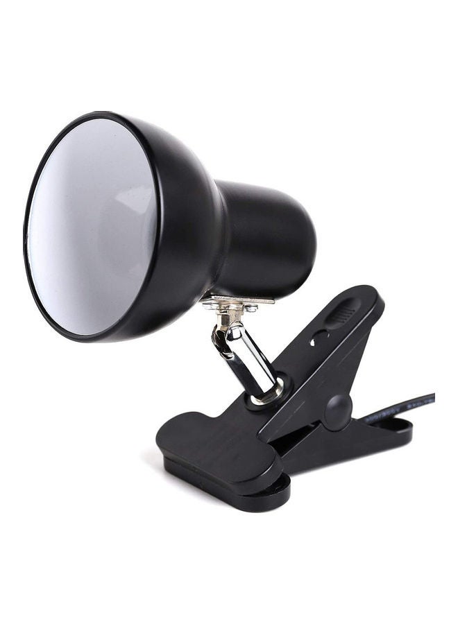 NIBEMINENT Reptile Habitat Lamp Fixture Heating Bulb Holder Black - Image 1