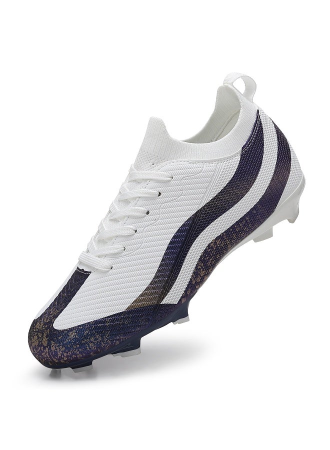 سكاي فيو أحذية كرة قدم للرجال والنساء على أرض صلبة، أحذية كرة قدم منخفضة الارتفاع للجنسين، أحذية كرة قدم خفيفة الوزن للتدريب الاحترافي في الهواء الطلق AG/FG - Image 1