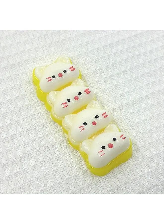 Yellow Squeezable Toys Soft Texture Novel Color Perfect Gift for Birthdays and Parties - Image 1