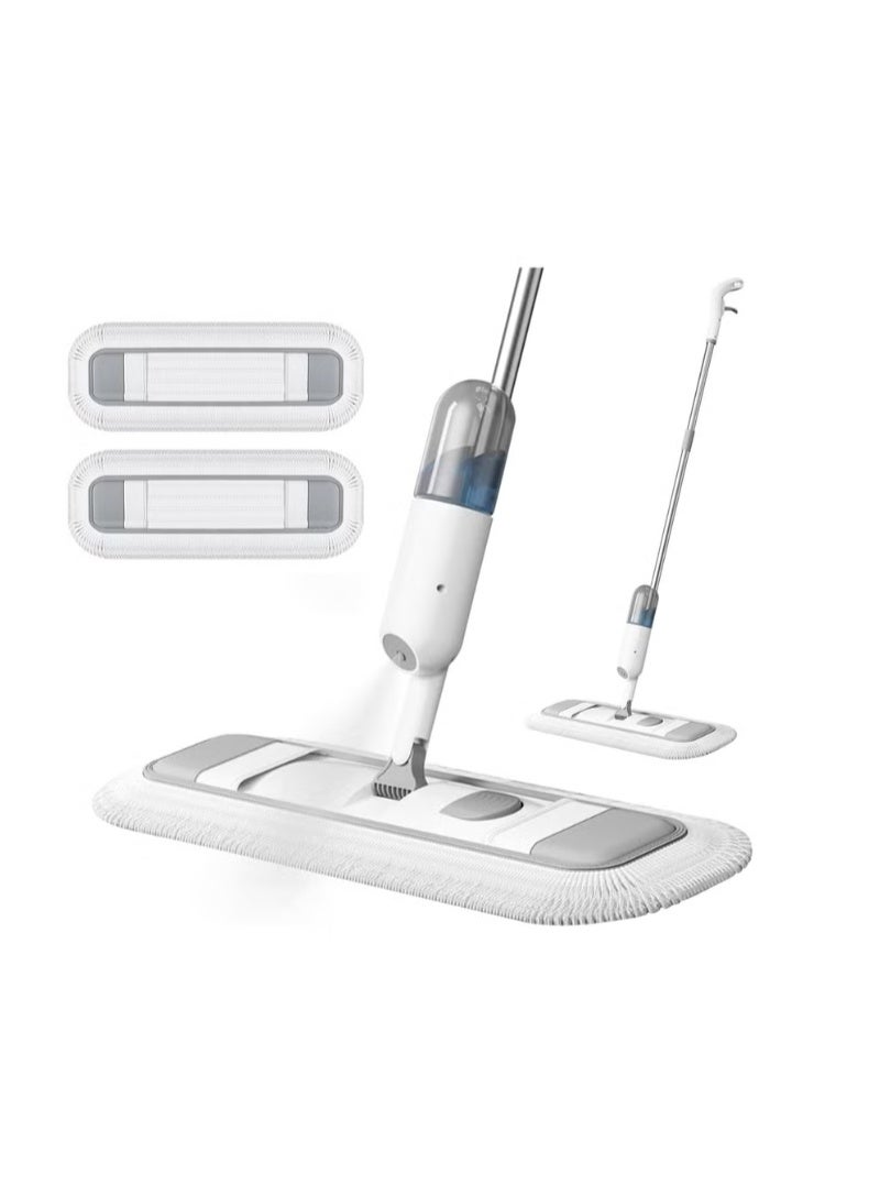 dreamons link Microfiber Spray Mop for Floor Cleaning with 360° Swivel Head, Refillable Water Tank, and 2 Extra Washable Mop Pads – Suitable for Tile, Wood, and Laminate Floors. - Image 1