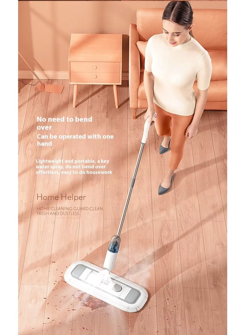 dreamons link Microfiber Spray Mop for Floor Cleaning with 360° Swivel Head, Refillable Water Tank, and 2 Extra Washable Mop Pads – Suitable for Tile, Wood, and Laminate Floors. - Image 5