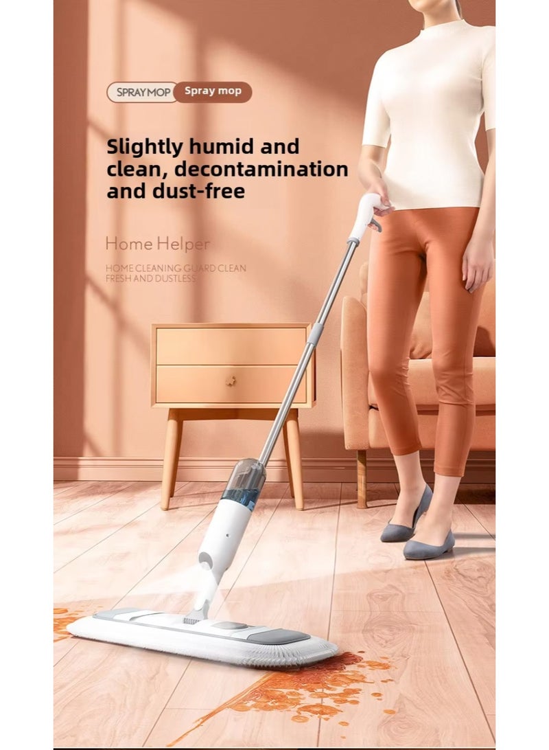 dreamons link Microfiber Spray Mop for Floor Cleaning with 360° Swivel Head, Refillable Water Tank, and 2 Extra Washable Mop Pads – Suitable for Tile, Wood, and Laminate Floors. - Image 3