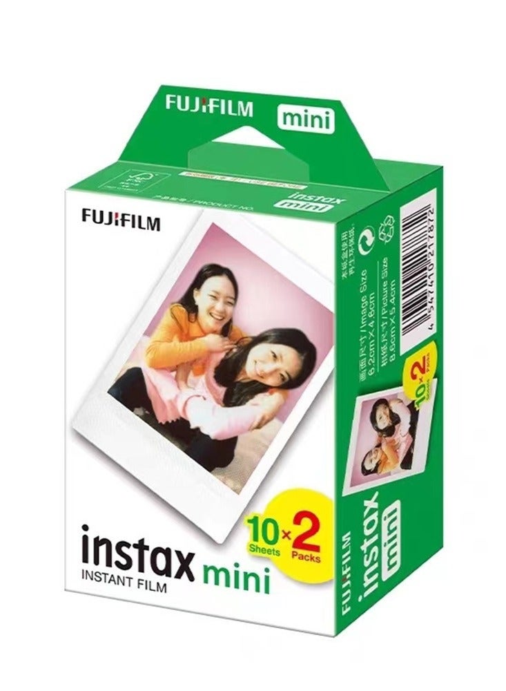 FUJIFILM 20-Piece Instax Mini Photo Paper – Instant Film for Fujifilm Instax Mini Cameras & Printers - Image 1