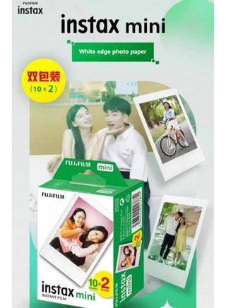 ورق تصوير فوري إنستاكس ميني – عدد 20 قطعة، مناسب لكاميرات وطابعات Fujifilm Instax Mini - view 3