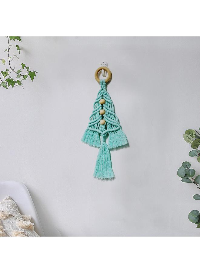 Bluejw New Creative Christmas Tree Tapestry Hand Woven DIY Material Bag Decoration Pendant Christmas Decoration  - Image 5