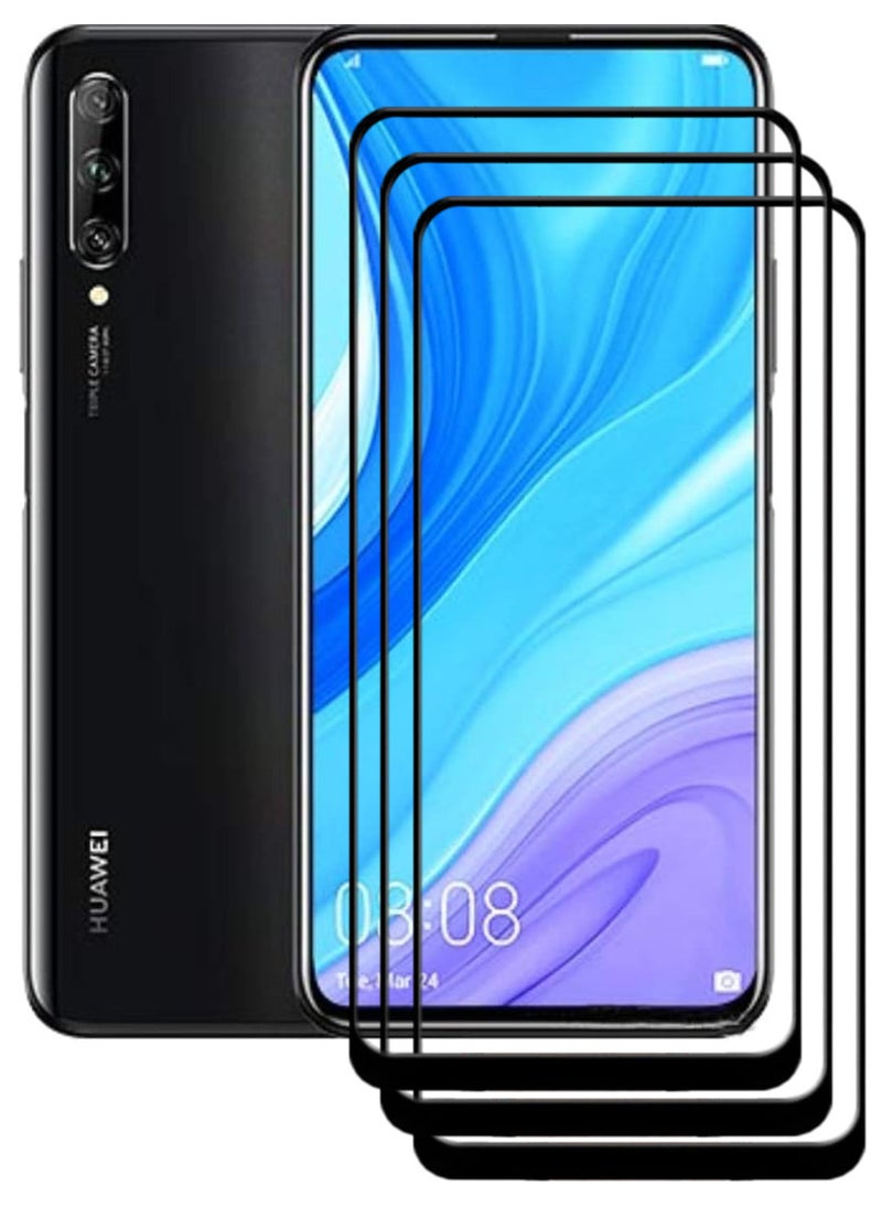 ACLIX 3 Pieces Antistatic ESD Dustproof Premium Quality High Definition Tempered Glass Screen Protector Designed For Huawei Y9s - Image 1
