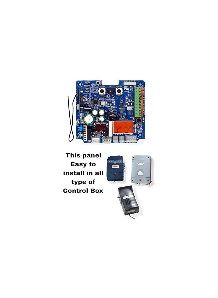 HERCULIFT - Herculift Garage Roller Door motor control Board / Panel you can use it all Type of Control box it's Support up to 20 Remote - Image 1