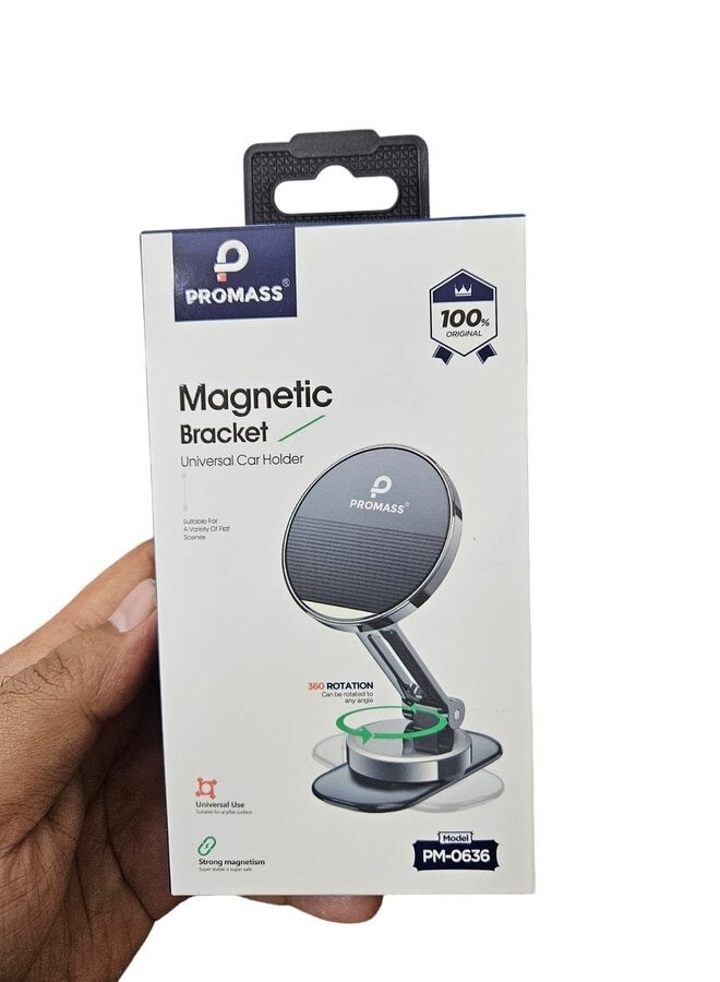 PROMASS Magnetic Bracket Mount Mobile Holder Black - Image 1