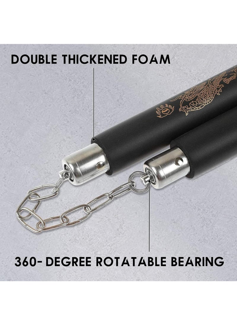 Nunchucks - Safe Foam Rubber Training Nunchakus/ Nunchakus with Steel Chain