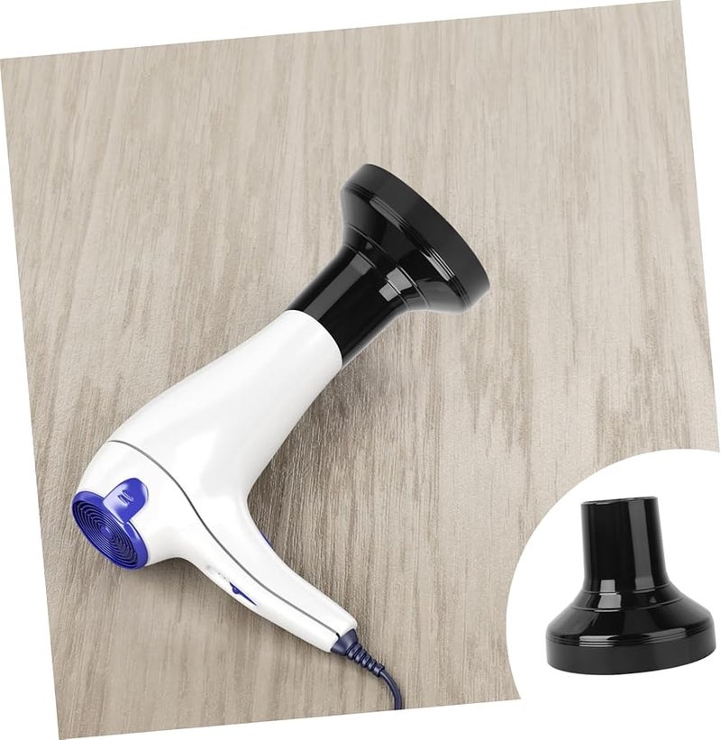 Hair Dryer Diffuser For Curly Hair Even Wind Distribution Durable Black - Image 4
