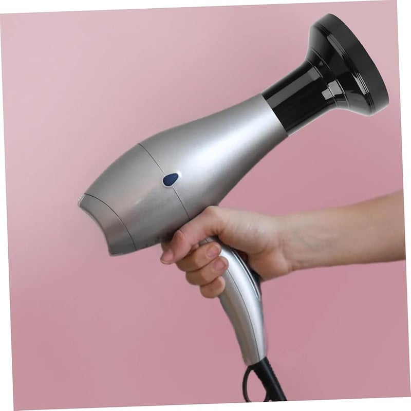 Hair Dryer Diffuser For Curly Hair Even Wind Distribution Durable Black - Image 5