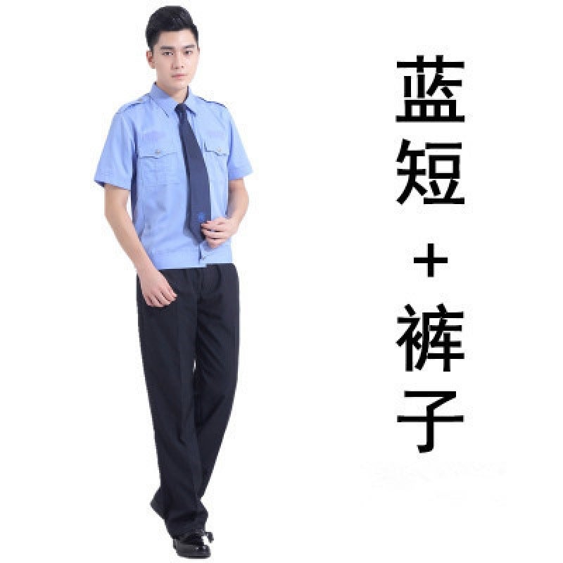 Security Shirt New High Quality Cotton Security Shirt Security Long Sleeve Short Sleeve Shirt Summer Security Clothing Manufacturers - Image 1