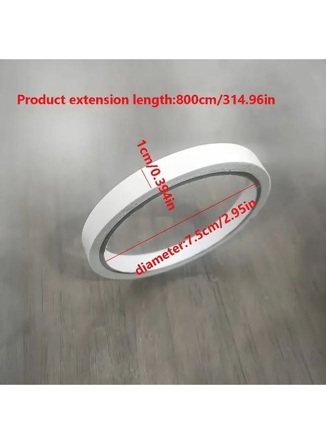 White Double Sided Adhesive Tape Strong Hold No Residue Multi Size Crafting Tape - Image 3