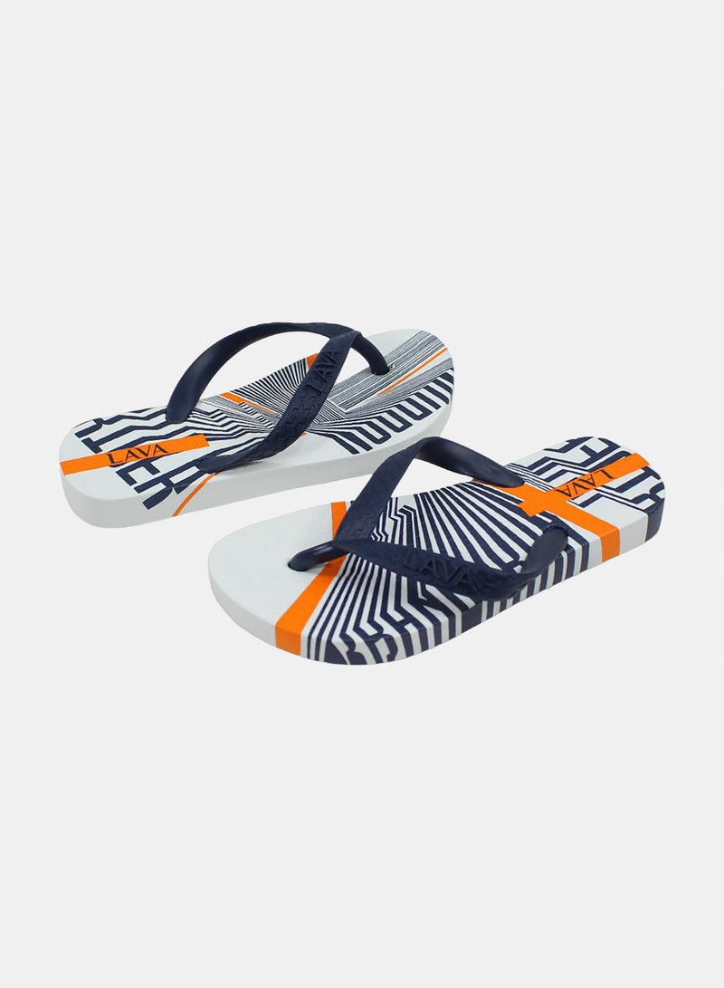 Exit Girls Rubber Slippers – Navy - Image 2