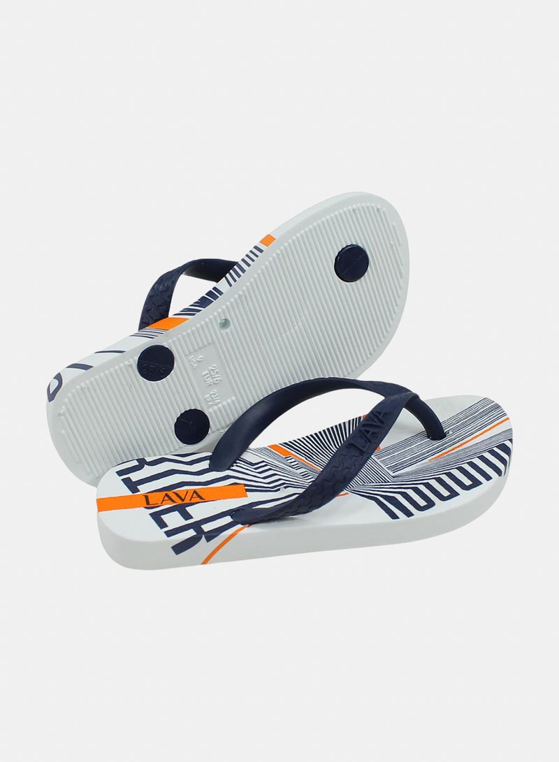 Exit Girls Rubber Slippers – Navy - Image 3