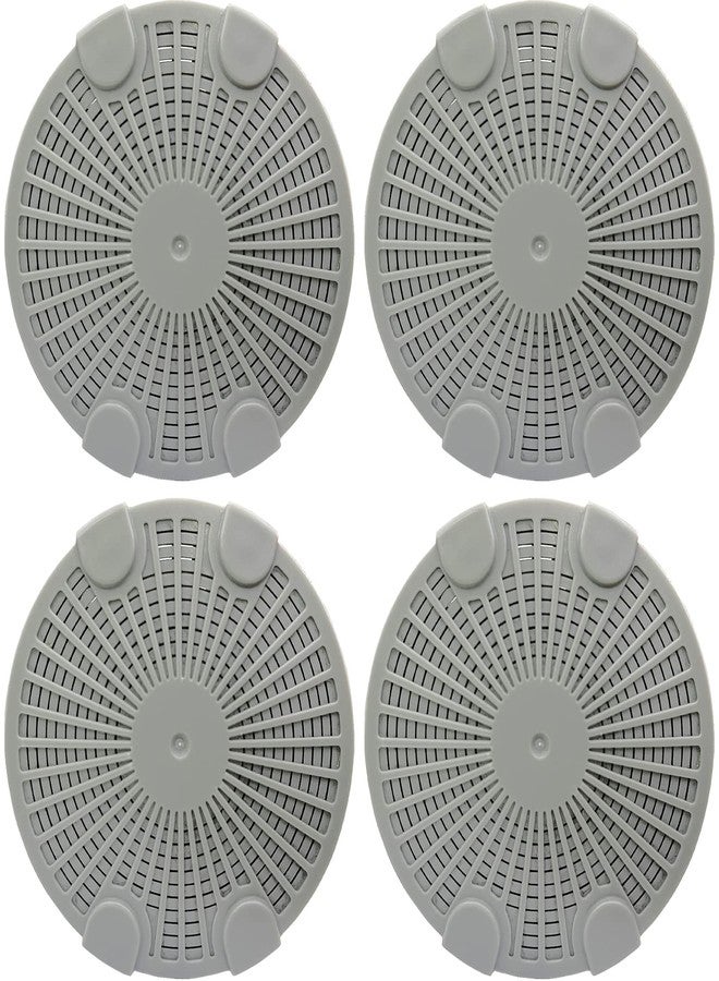 Mixzeny A200 Humidifier Filter with Activated Carbon Compatible with BONECO & AIR-O-Swiss Ultrasonic Humidifier, 4 Pack Gray - Image 1