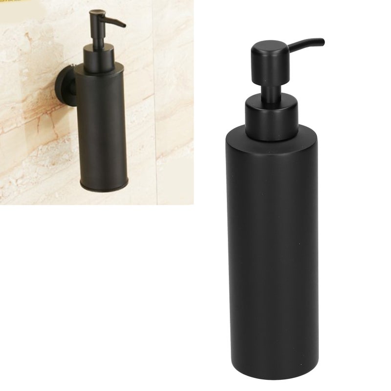 304 Stainless Steel Black Lotion Bottle Slim Soap Dispenser for Bathroom Home Hotel - Image 3