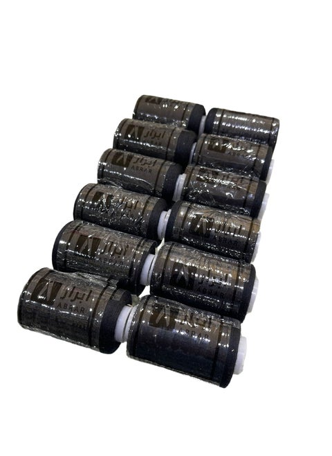 12-Piece High Quality Polyester Sewing Thread Set Perfect For All Fabrics By Hand Or Sewing Machine