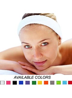 عصابات الرأس عصابات الرأس للنساء والرجال عصابة رأس مرنة عصابة رأس رياضية عصابة رأس رياضية قابلة للتمدد للتمرين والجري وكرة السلة مجموعة قماش تيري الماصة للرطوبة وشعر العرق