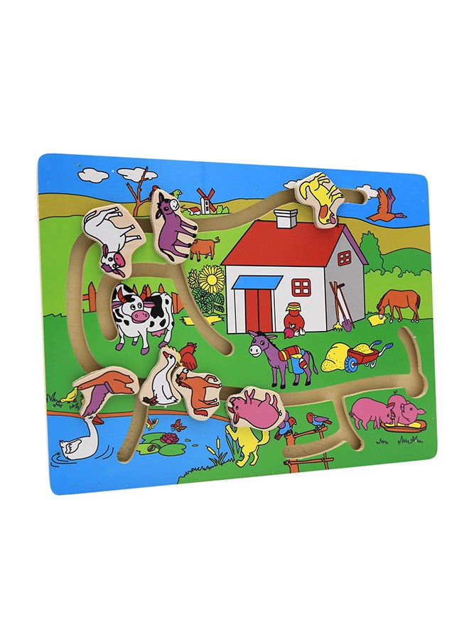 Animal Design Connecting Wooden Game - Image 1