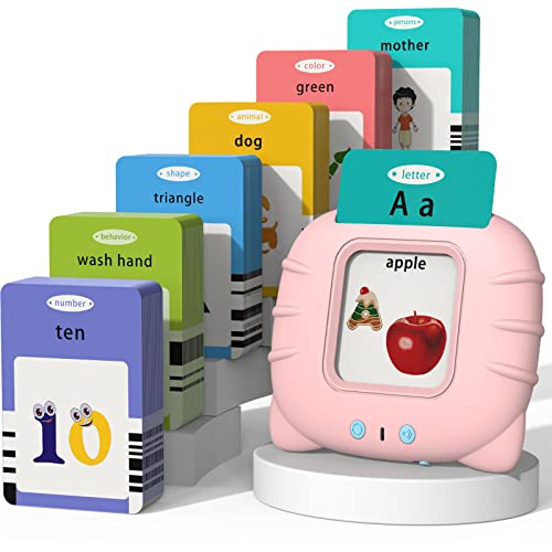 Startcan Talking Flash Cards for Toddlers 1 2 3 4 5 Speech Therapy Toys Autism Toys ABC 123 Sight Words Etc  255 Cards510 Sides Educational Learning Interactive Toys with Giftable Package - Image 1