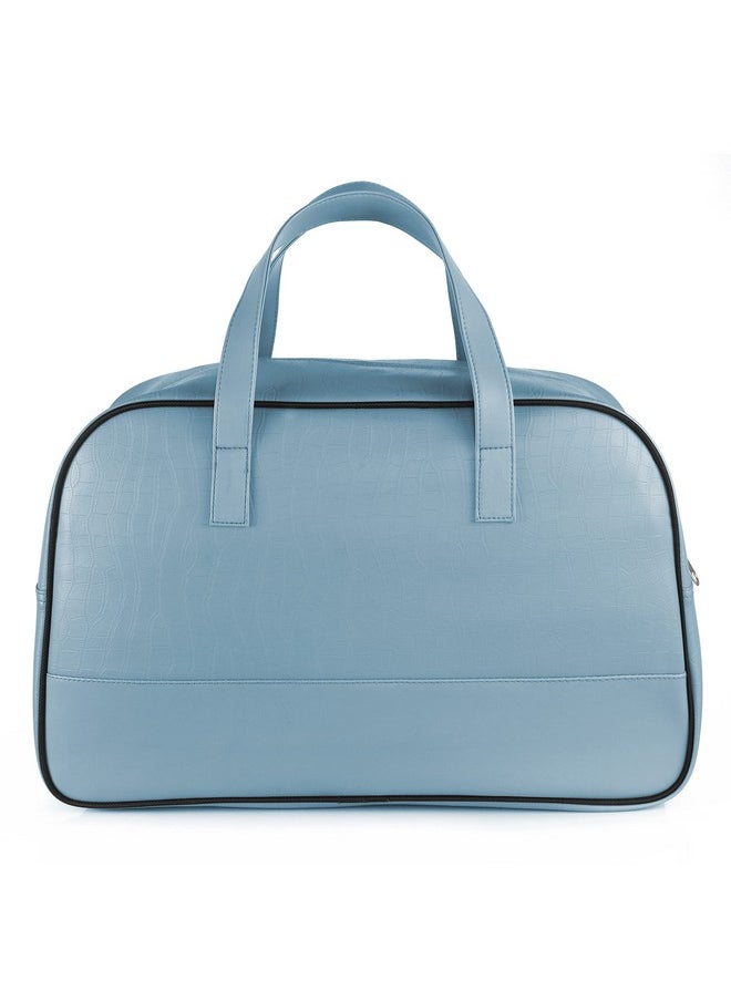 NAUTICA Nautica Duffle Bag for Travel | Stylish Leatherette Luggage | Compact and Comfortable for Travelling | Suitable for Men's and Women's One Size Blue 15cms  - Image 2