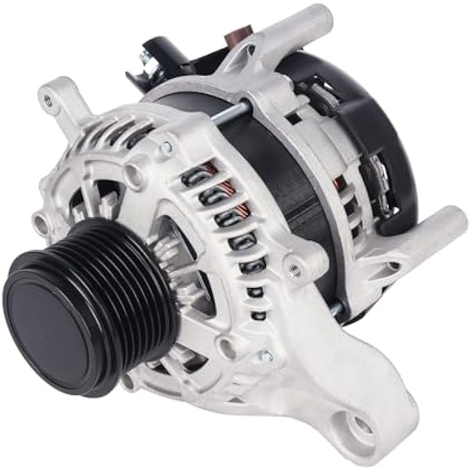 KUSATEC 104211-3470 New Alternator Compatible with Acura ILX 2016-2022/ TLX 2015-2020; Honda CR-V 2015-2019 2.4L L4; 12V 135A Replacement OE# 21154N 31100-5X6-J01 - Image 1