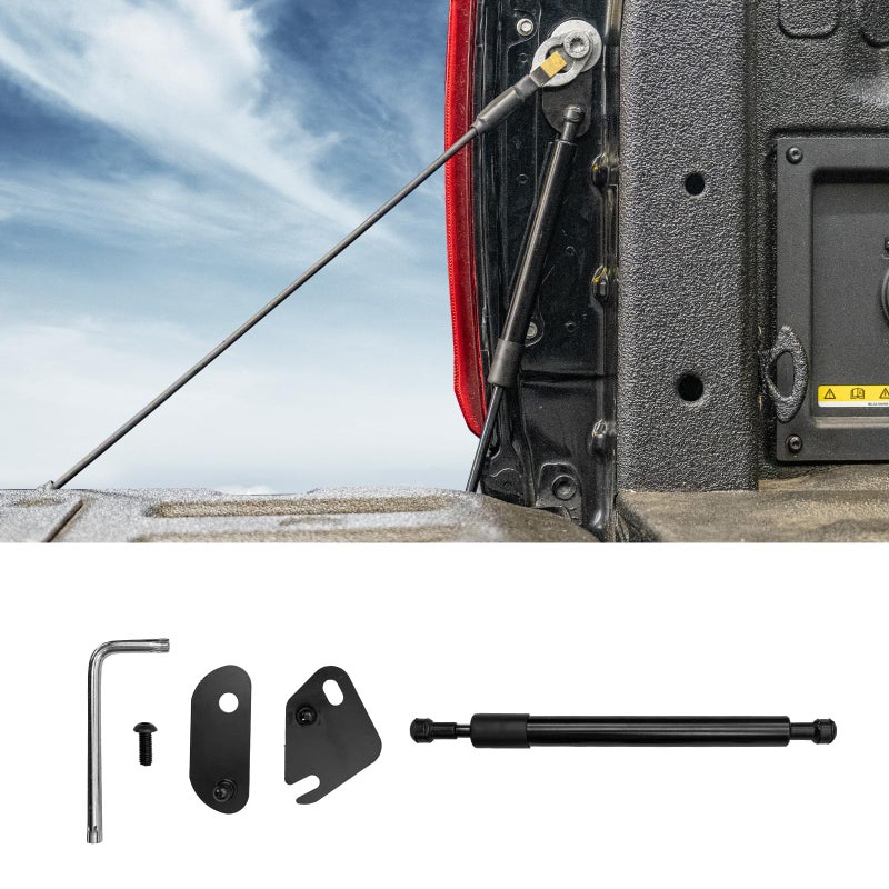 ماكسزينا مساعد باب الخلفي متوافق مع فورد F150 2015-2025 ملحقات باب الخلفي ببطء 1PC