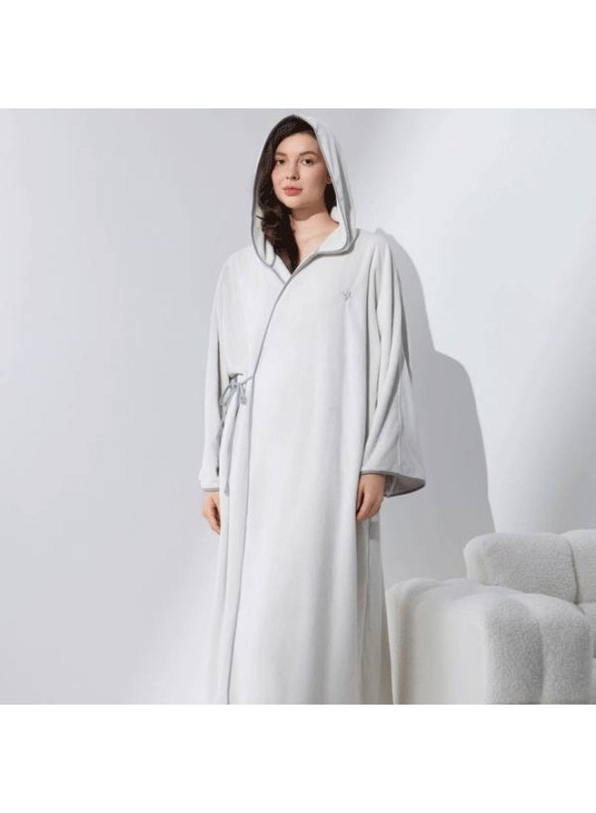 Reefi Cloud Women's Bathrobe, Grey - Image 1