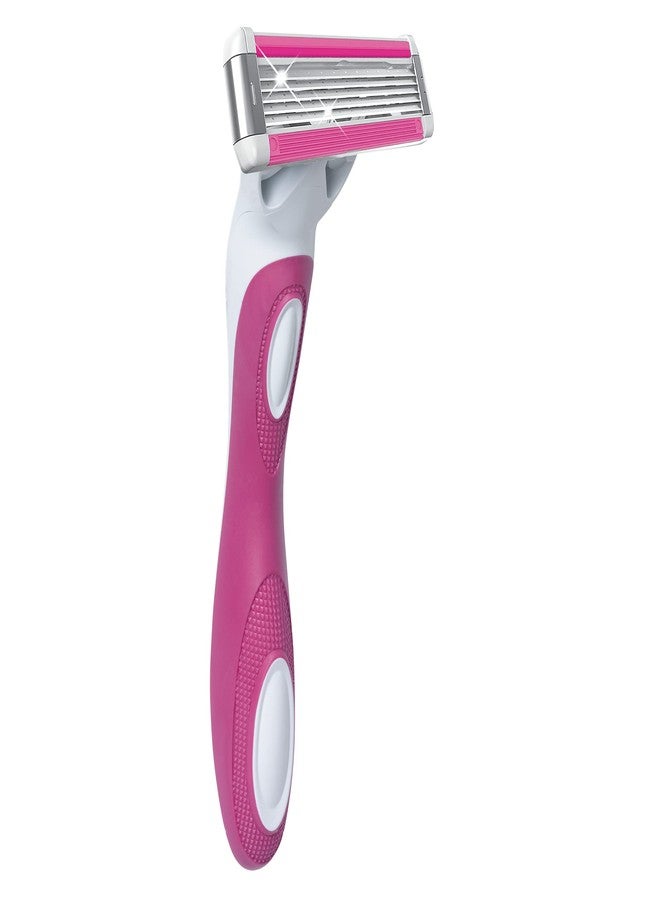BIC Click 5 Soleil Women's Razor Refills with 5 Flexible Blades and Recyclable Box, Pink, 8 Count - Image 3