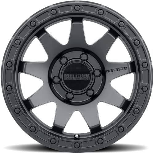 Method Race Wheels 317 Custom Wheel - 17x8.5, 0 Offset, 6x135 Bolt Pattern, 87mm Hub - Matte Black Rim - Image 5