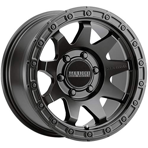 Method Race Wheels 317 Custom Wheel - 17x8.5, 0 Offset, 6x135 Bolt Pattern, 87mm Hub - Matte Black Rim - Image 2