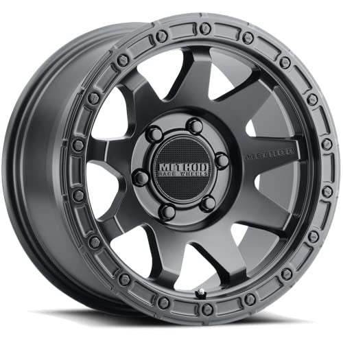 Method Race Wheels 317 Custom Wheel - 17x8.5, 0 Offset, 6x135 Bolt Pattern, 87mm Hub - Matte Black Rim - Image 3