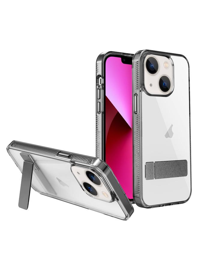 زبون جراب لهاتف iPhone 13 جراب هاتف شفاف عالي الحامل - Image 1