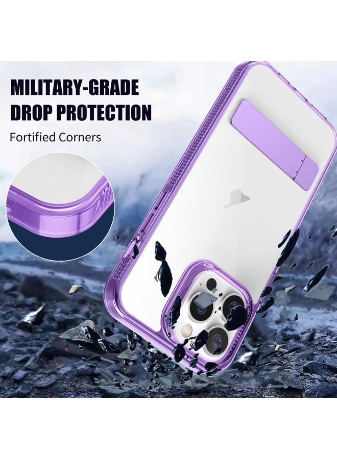 زبون جراب لهاتف iPhone 13 جراب هاتف شفاف عالي الحامل - Image 5