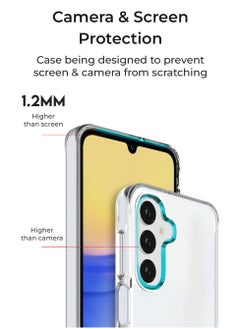 glassology Samsung Galaxy A16 Clear Case + Screen Protector Bundle 360° Protection, Shatterproof, Anti-Yellowing, Premium Tempered Glass, High Clarity  - Image 4