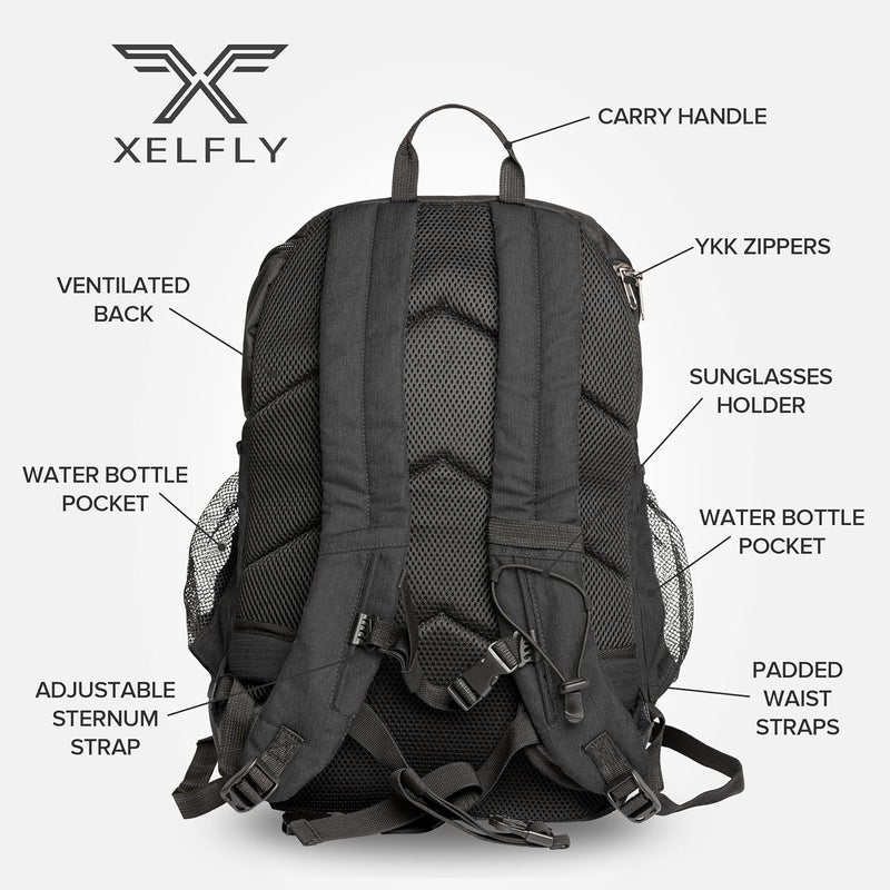 Xelfly Basketball Backpack with Ball Compartment - Image 2