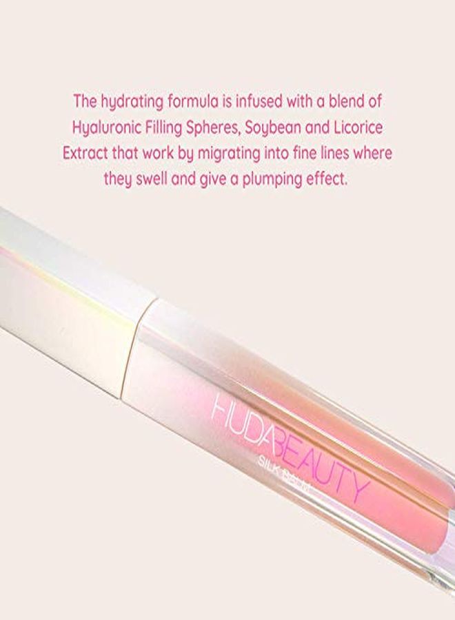 HUDA BEAUTY Silk Balm Hydrating And Nourishing Lip Balm Blush Universal Blushed Pink - Image 3