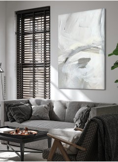 LOWHA Canvas Wall Art Stretched Over Wooden Frame with Art Pattern  Painting  - Image 1