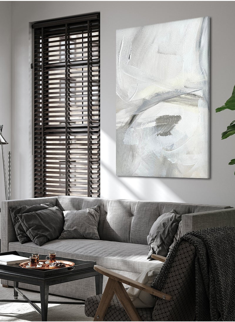 LOWHA - Canvas Wall Art Stretched Over Wooden Frame with Art Pattern  Painting - Image 1