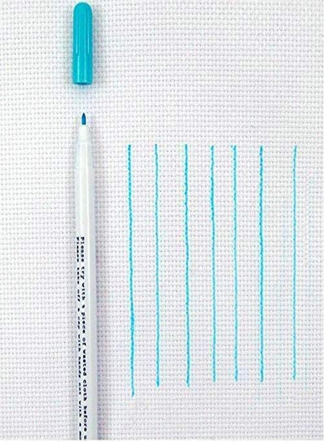 Hesch 9 Water Erasable Fabric Marker Marking Pen for Fashion Designing Set of 3 - Image 1